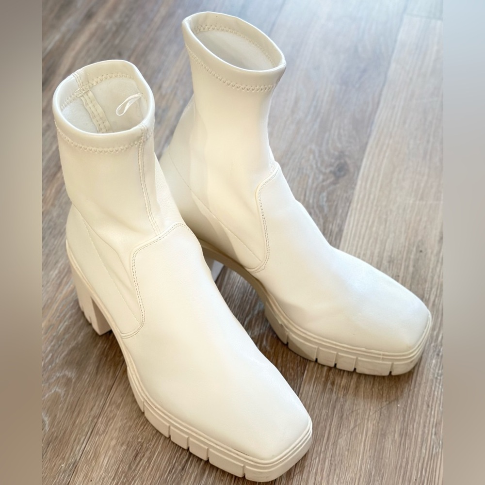 White boots